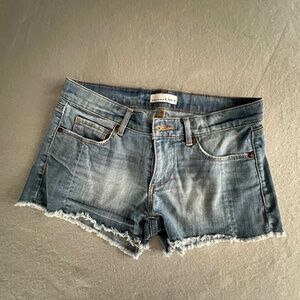 Loft Denim Shorts Runs more like 0-2